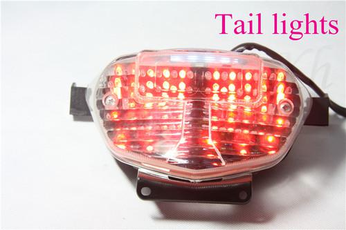 Led tail brake light turn signals fit suzuki gsxr 600 gsx-r600 750 1000 smoke