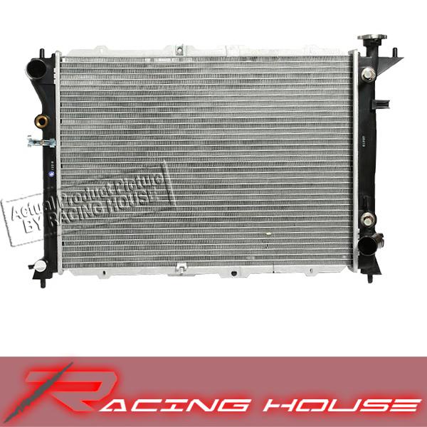 Fit 89-91 hyundai sonata 4cyl 2.4l cooling radiator 3.0l v6 replacement assembly