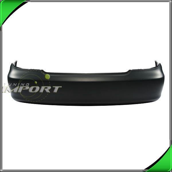 02-06 japan built toyota camry le xle se primed black plastic rear bumper cover