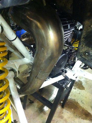 02 yamaha blaster chassis yz250 motor/parting out only