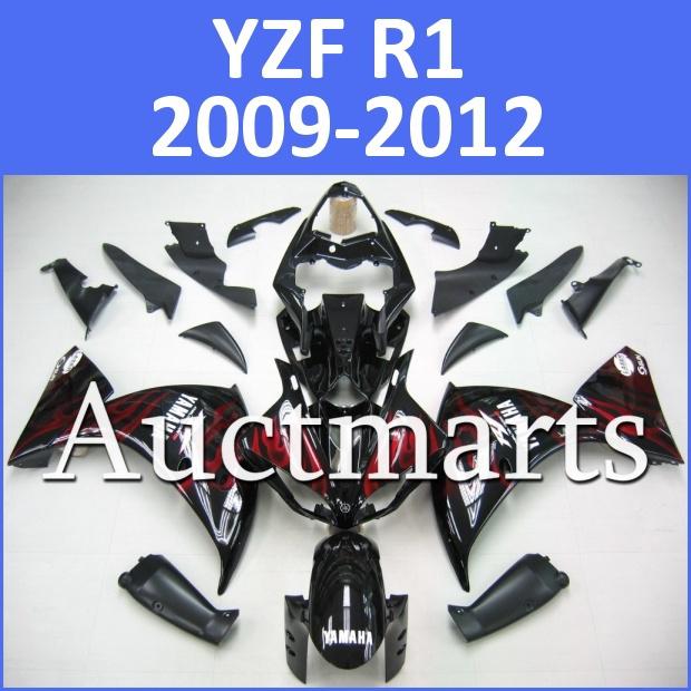 Fit yamaha yzf r1 09 10 11 12 yzfr1 2009 2010 2011 2012 fairing kit j9 d10