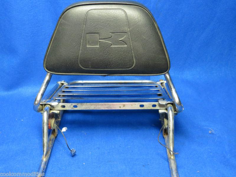 Kawasaki backrest  and luggage rack  part # k5 3020 321 