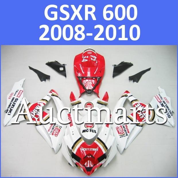 Fit suzuki 08 09 10 gsxr 750 gsxr 600 gsx-r 2008 2009 2010 fairing k8 j1 d10