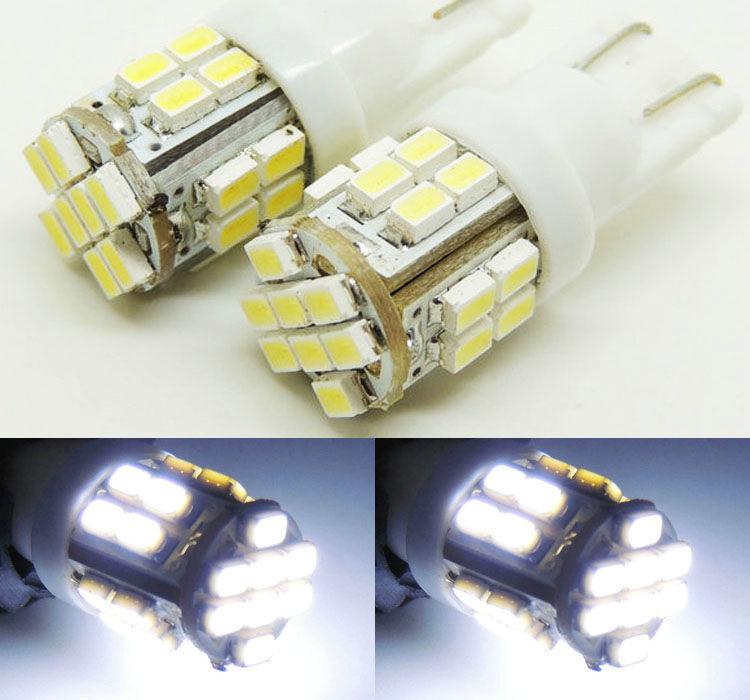 2x 24-smd xenon white backup reverse light bulb lamp led 921 194 t10 168