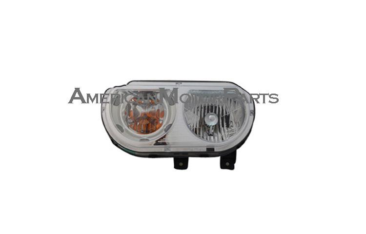 Eagleeye pair replacement headlight halogen type 08-11 dodge challenger