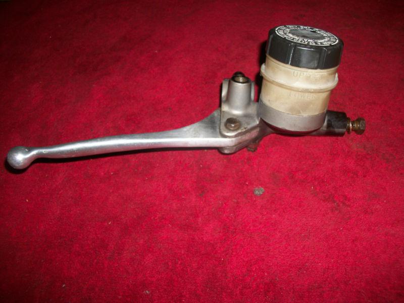 Drag bike kz z1 vintage early front master cylinder 73-80 kawasaki (nice)