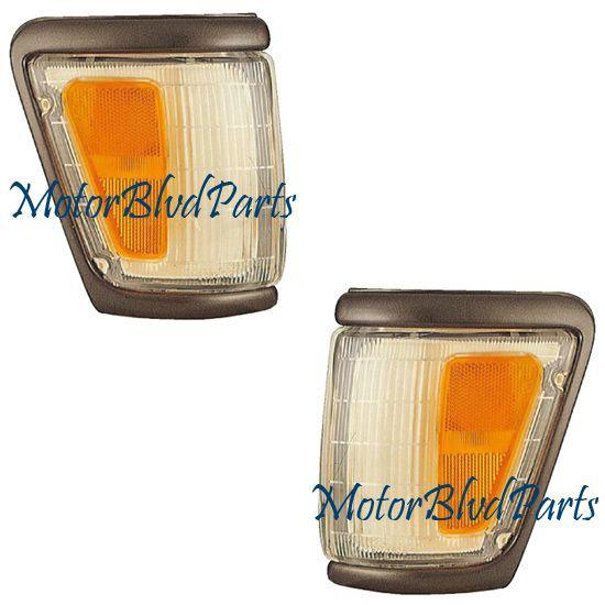 92-95 toyota pickup 4wd corner lights lamps right+left