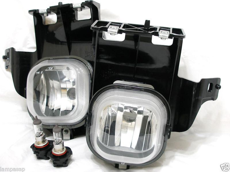 Ford 2006 2007 ranger driving fog light lamp rl h one pair w/2 light bulbs new