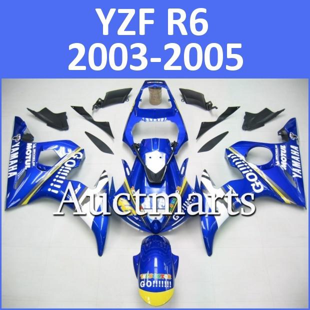 Fit yamaha r6s 06-09 07 08 2006 2007 2008 2009 yzf-r6s fairing body f6 d03