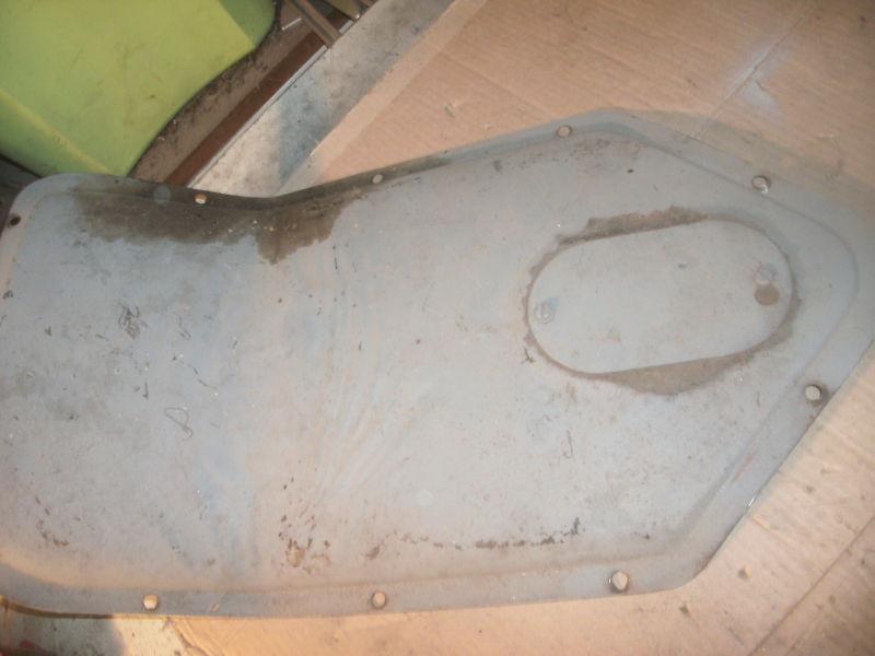 1948-49-50 packard clipper transmission inspection floor cover