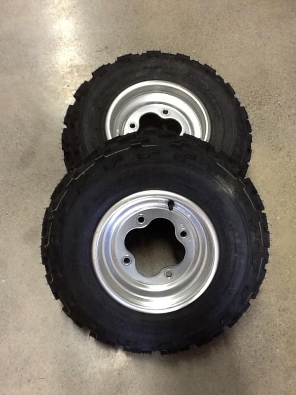 Front wheels&tires new trx 450r kfx400 250r 400ex ltz400 300ex 700xx 250x 250ex