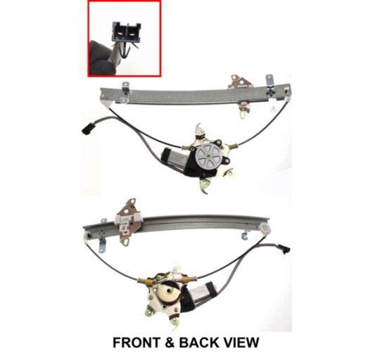 95-99 maxima i30 power window regulator & motor front rh right passenger side