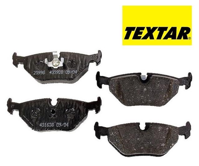 Textar premium rear disc brake pads set 20995173 d1132t