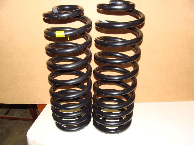 Oem hummer 2 rear coil suspension springs left right set  part 15179495 15179496