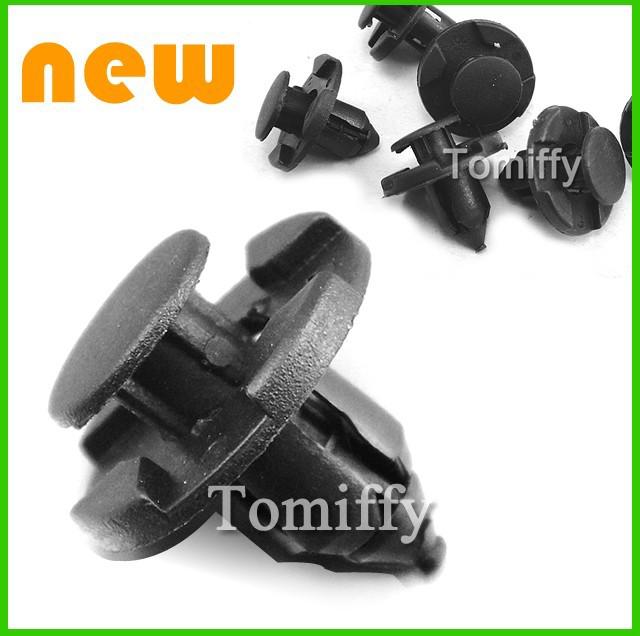 40x plastic rivet fastener bumper push clips for infiniti nissan 01553-09321