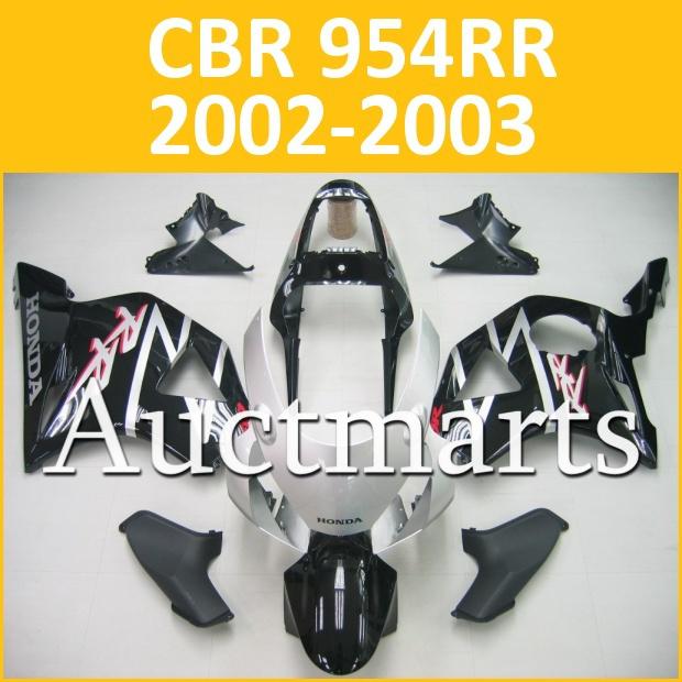 Fit honda 02 03 cbr954rr cbr 954 rr 2003 2004 fairing kit abs plastics f29 b12