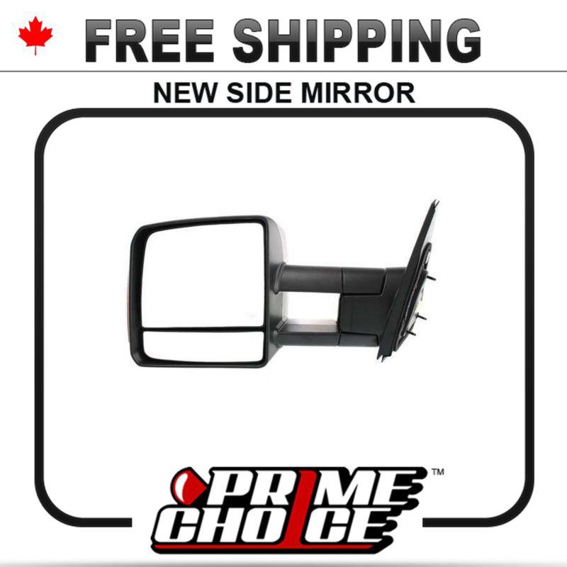 Power heated towing mirror left driver side