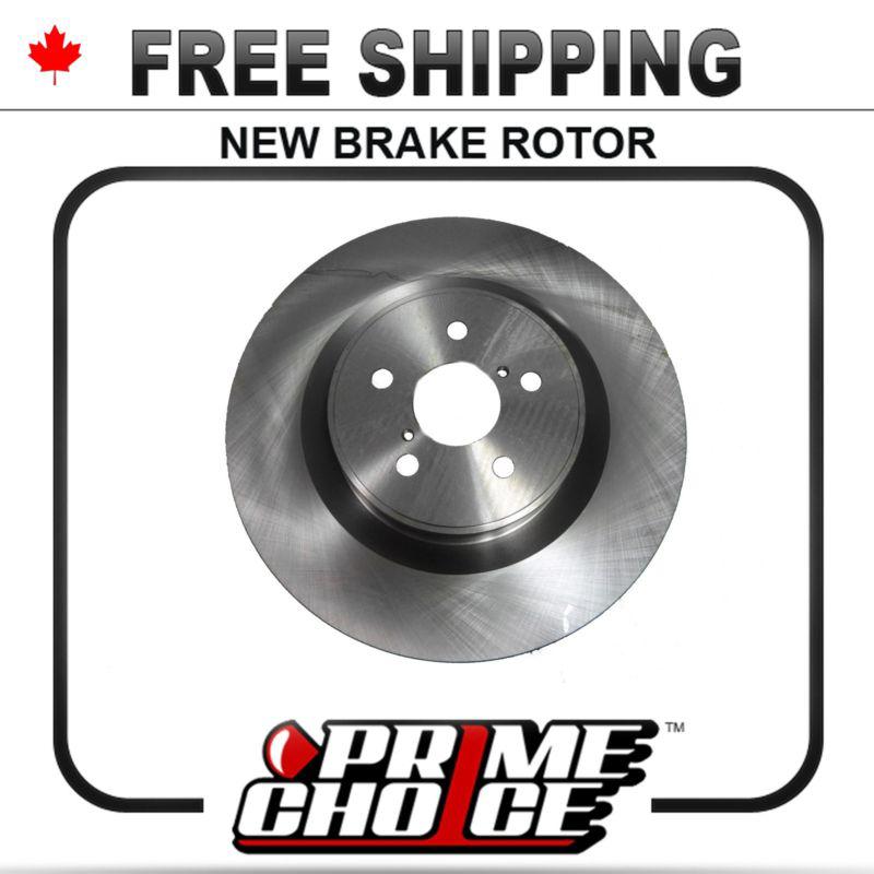 1 premium new disc brake rotor for front fits left driver / right passenger side