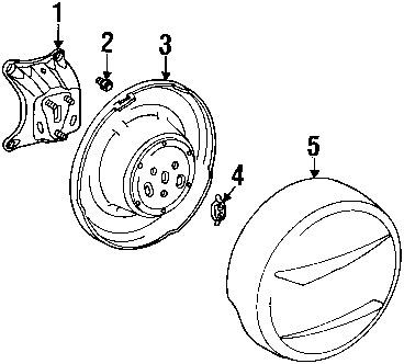 Toyota 6477342010 genuine oem factory original inner cover