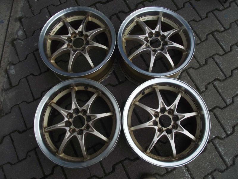 Rims jdm rays gr-n, 15x7jj, 4x100, et 43, gold