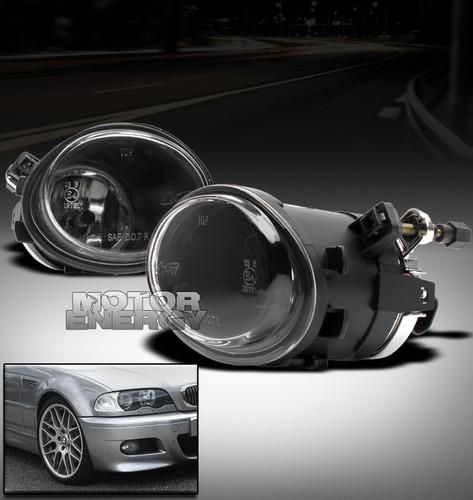 2001-2006 bmw e46 m3/2000-2003 e39 m5/330ci 330i bumper driving clear fog lights