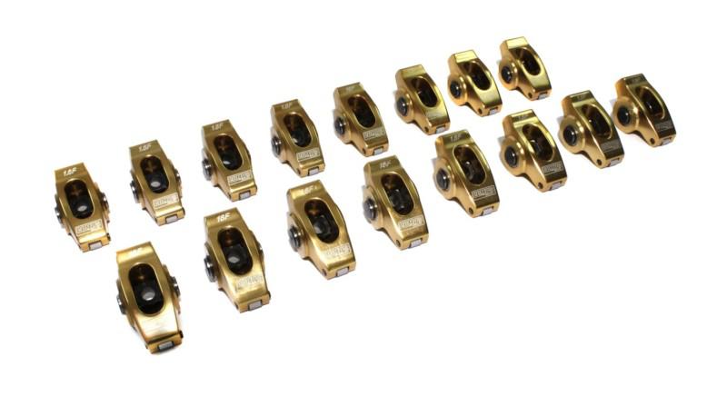 Competition cams 19044-16 ultra-gold; aluminum rocker arms