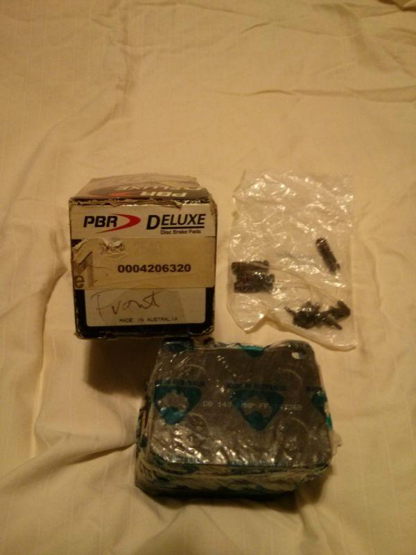 300d mercedes benz  front brake pads pbr with sensors