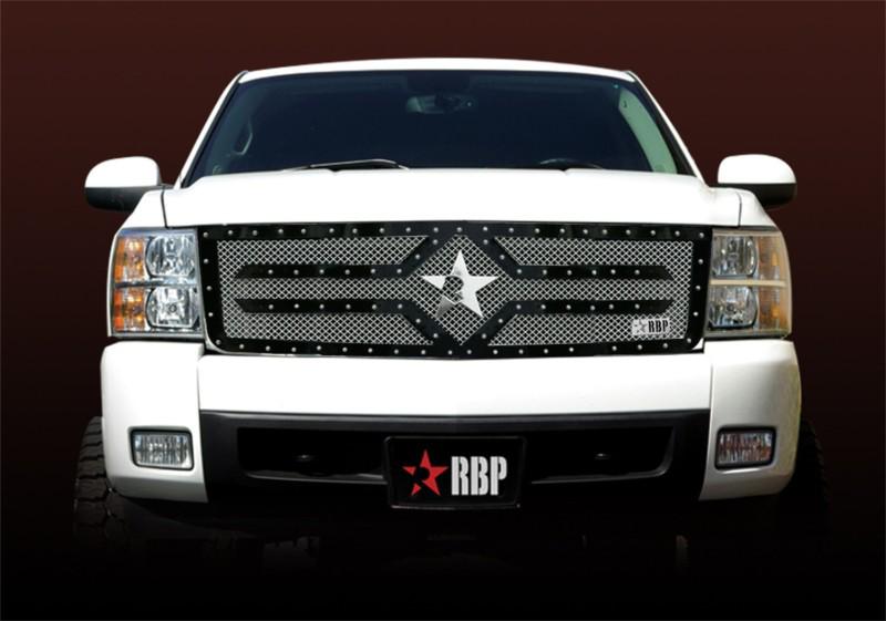 Rbp rolling big power 651111 custom grille 07-13 silverado 1500