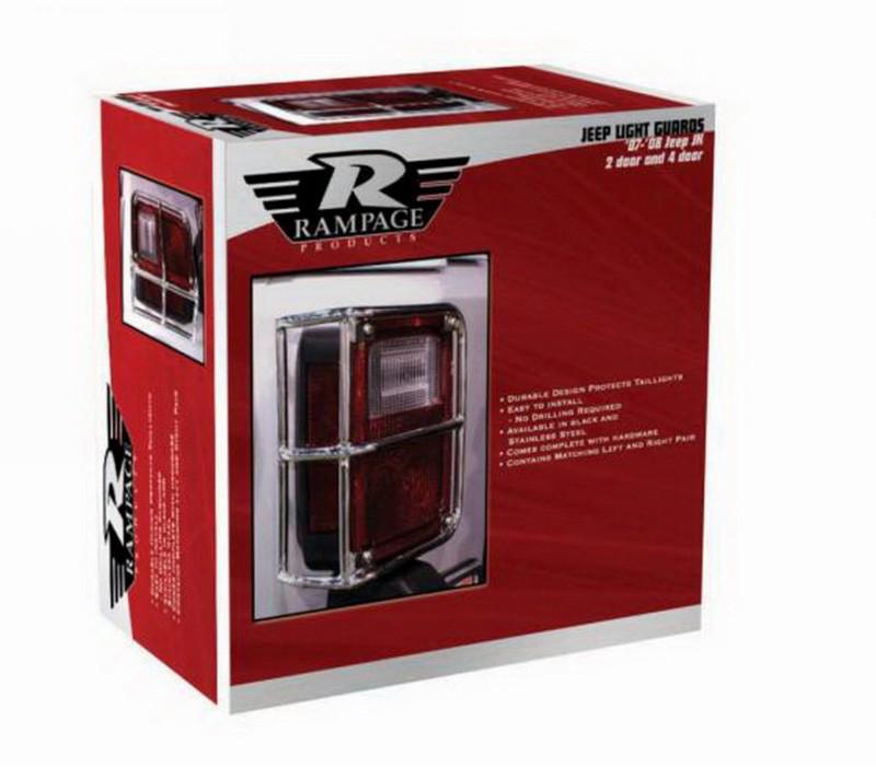 Rampage 88660 tail light guards 07-13 wrangler