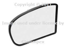 Mercedes w211 (03-06) auto dimming door mirror glass left oem + 1 year warranty