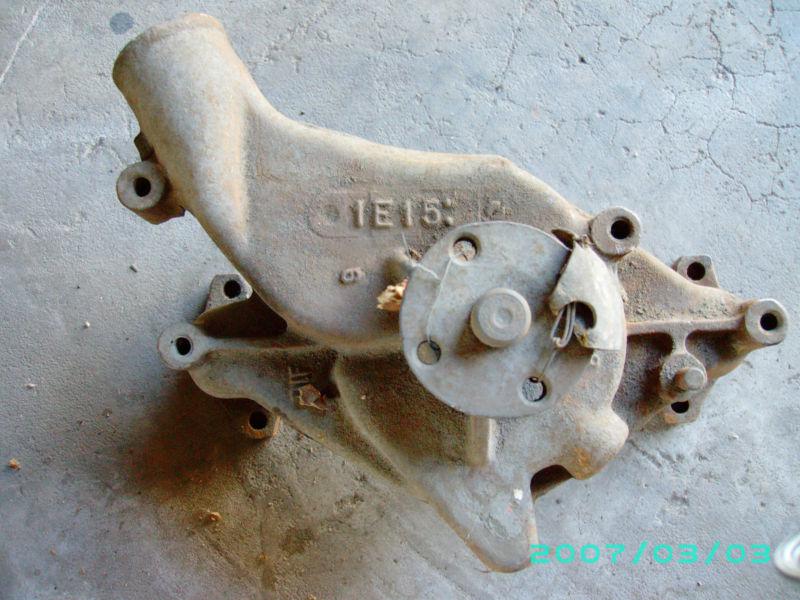 1958-60 edsel  water pump  edc 8505b  original cast remanufactured