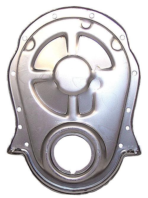 Chevy bbc 427 454 hvy gauge raw steel timing chain cover camaro free fuel filter