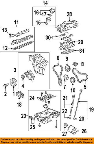 Gm oem 12609360 intake manifold gasket/engine intake manifold gasket