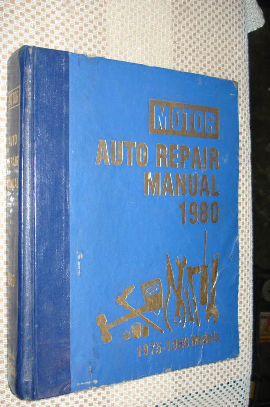 1975-1980 motors manual chevy service book ford dodge cuda vette mustang 79 78