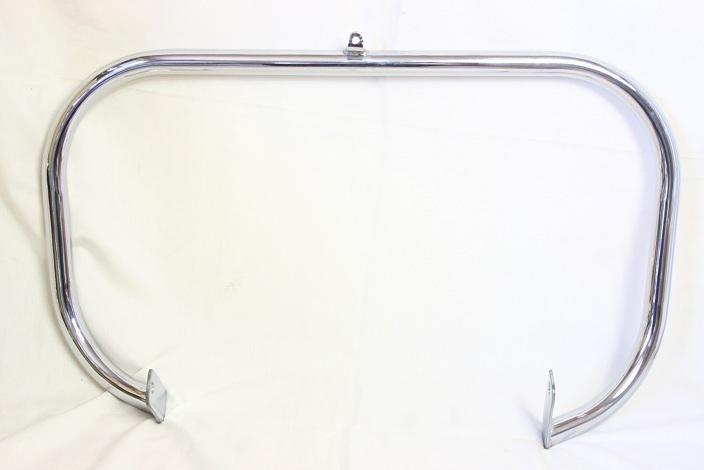 Chrome honda shadow spirit vt 750dc vt750dc engine guard crash bar 2001-2008