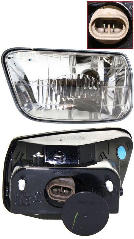 Capa driving fog light lamp assembly driver's left side