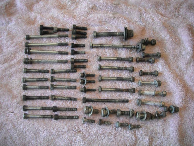 1983 husqvarna 430wr 430 wr nut & bolt parts lot very nice ahrma vintage mx