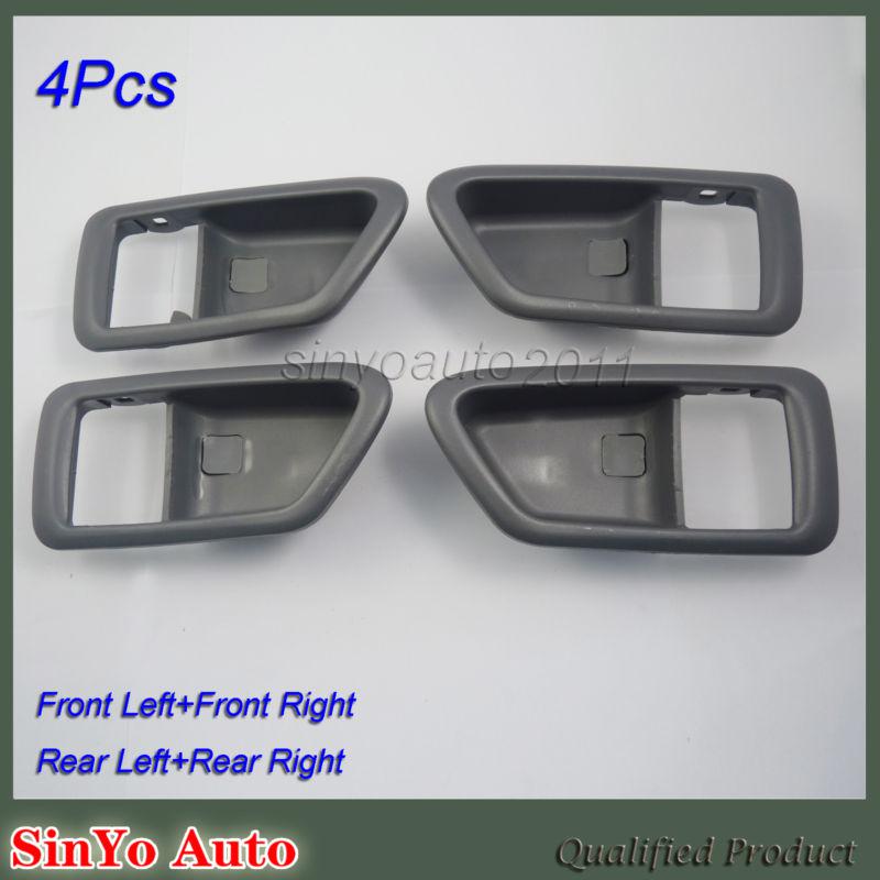 New left right gray inside door handle fl rl fr rr fit for camry 97-01 1set