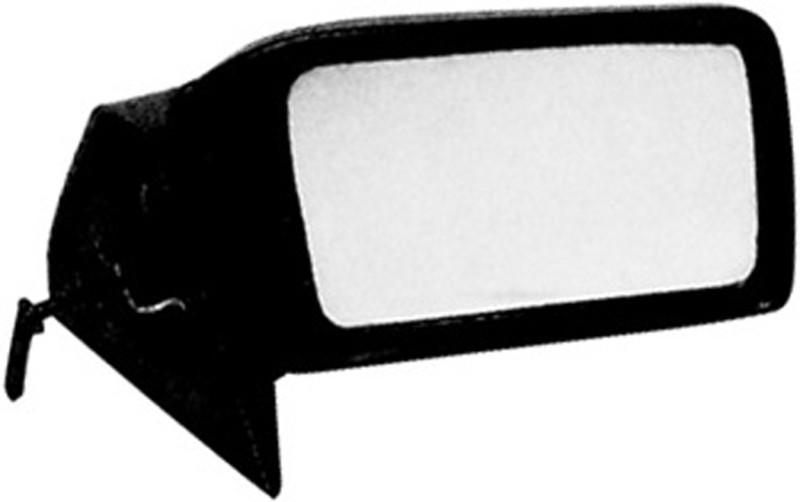 Side view mirror right escort, tracer. power (black) platinum# 1270527