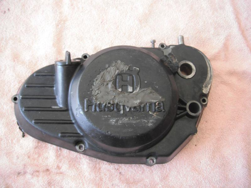 1983 husqvarna 430wr 430 wr clutch cover ahrma vintage mx