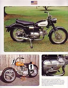 1966 harley davidson sprint motorcycle article - must see !! 