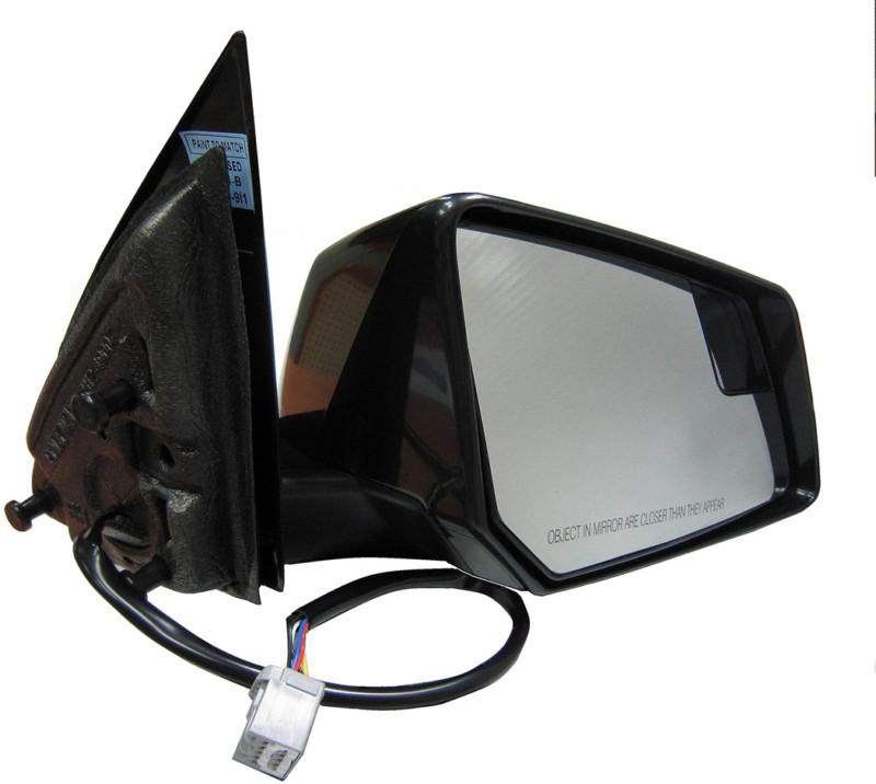 Side view mirror rh traverse, power platinum# 1272146