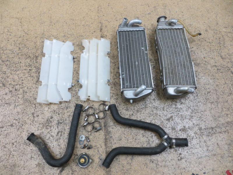 2002 02 ktm 250sx 250 sx radiators & guards & hoses