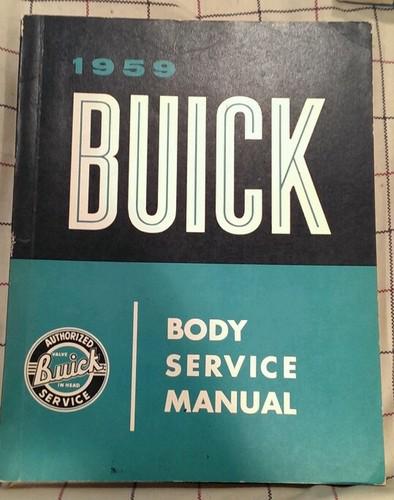 1959 buick body service manual