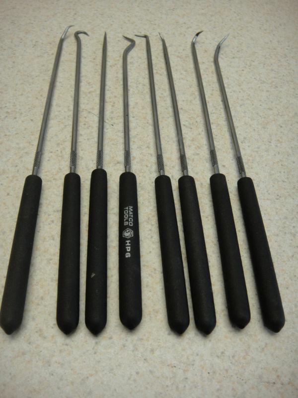 Matco tools 8pc pick hook awl hand tool set 