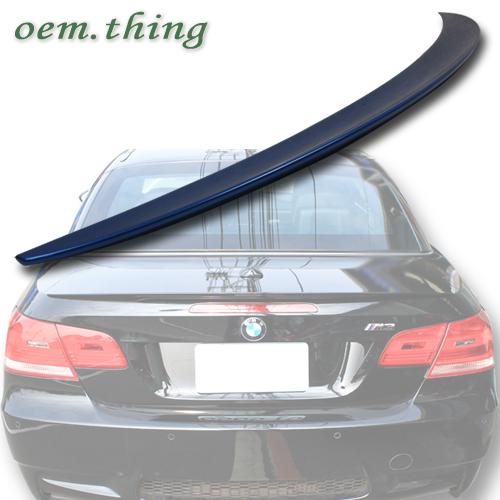 Abs painted bmw e93 3 series performace type trunk spoiler convertible 325 328 ○