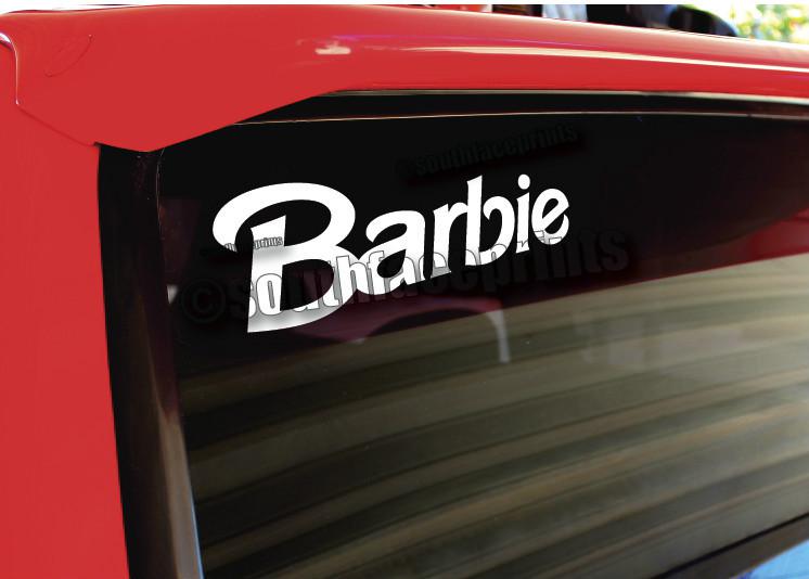 Barbie car sick honda vtec euro  jdm hellaflush vinyl decal sticker custom