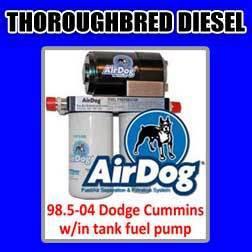 Airdog 100 1998.5-2004 dodge cummins w/o in tank fuel pump air dog a4spbd001