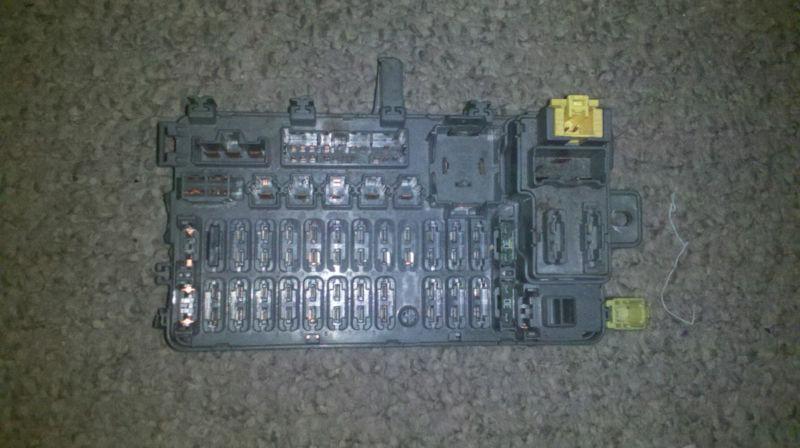 Fuse panel  1995 honda civic