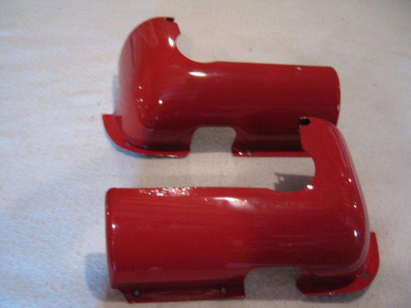 1959 chevrolet impala rear valances painted roman red